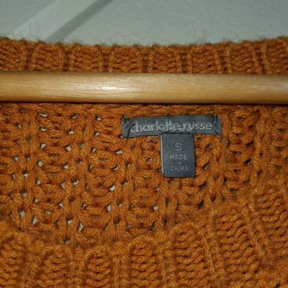 🆕️ ❗gone❗🍂CR🍂 Topaz Pumpkin Chunky Knit Sweater - Picture 4 of 8